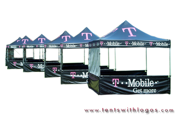 10 x 10 Pop Up Tent - T Mobile